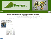 Tablet Screenshot of brandnetelbio.nl